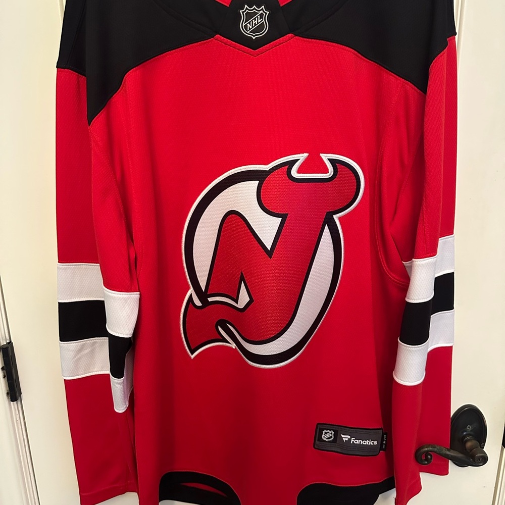 New Jersey Devils Fanatics Breakaway Jersey Men’s M